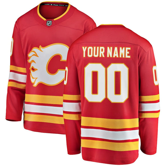 Custom Calgary Flames Jersey